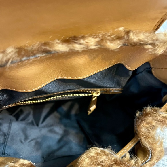 Authentic Moschino Teddy Mohair Backpack main image 4